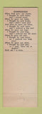 Matchbook Cover - Ray & Esther's Anchor Inn Friendship WI