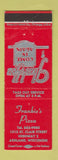 Matchbook Cover - Frankie's Pizza Ashland WI