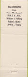 Matchbook Cover - RMS Cleveland OH 1974 pinup