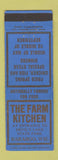 Matchbook Cover - Farm Kitchen Baraboo WI WEAR