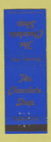 Matchbook Cover - Chocolate Shop Kenosha WI