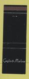 Matchbook Cover - La Deau Manufacturing Hinges Los Angeles CA imprint