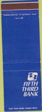 Matchbook Cover - Fifth Third Bank Cincinnati OH