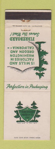 Matchbook Cover - Fibreboard Products  WEAR