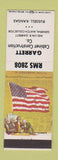 Matchbook Cover - Garrett Cabinet Construction Russell KS