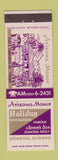 Matchbook Cover - Holiday Restaurant Phoenix AZ