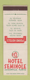Matchbook Cover - Hotel Seminole Jacksonville FL