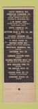Matchbook Cover - HM Royal Oil Processing Trenton NJ