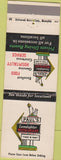 Matchbook Cover - Paul's Lamplighter Jackson MS Birmingham AL
