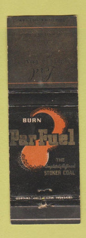 Matchbook Cover - Par Fuel Coal Lord Lumber La Grange? WEAR