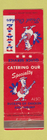 Matchbook Cover - Dixie Fried Chicken WEAR