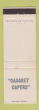 Matchbook Cover - Cabaret Capers Birmingham AL Christine's WEAR
