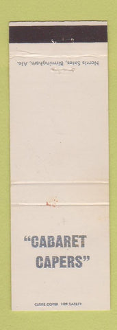 Matchbook Cover - Cabaret Capers Birmingham AL Christine's WEAR