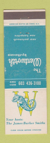 Matchbook Cover - Wentworth by the Sea Portsmouth NH WEAR