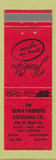 Matchbook Cover - Xenia Farmers Exchange grain feed seed Jamestown OH