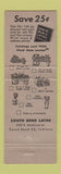 Matchbook Cover - South Bend Lathes Tool IN