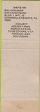Matchbook Cover - Keystone Match Club Allentown PA 1974 pinup