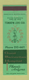 Matchbook Cover - Good Samaritan Hotel Phoenix AZ