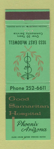 Matchbook Cover - Good Samaritan Hotel Phoenix AZ