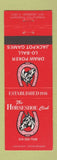 Matchbook Cover - Horseshoe Club Gardena CA Poker Cards