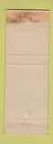 Matchbook Cover - Frank Yoder Plumbing Heating Reading PA WEAR