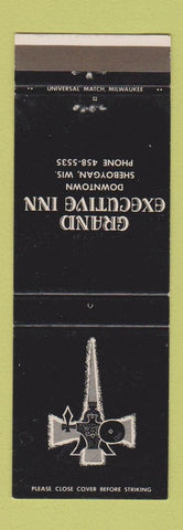 Matchbook Cover - Grand Executive Inn Sheboygan WI