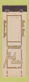 Matchbook Cover - Park Hotel Madison WI WEAR