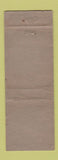 Matchbook Cover - Chocolate Shop Monroe WI Movie Inn Beer Garden WEAR