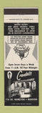Matchbook Cover - Crandall's Restaurant Madison WI