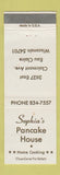 Matchbook Cover - Sophia's Pancake House Eau Claire WI