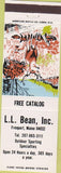 Matchbook Cover - LL Bean Freeport ME boots outdoor
