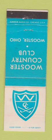 Matchbook Cover - Wooster Country Club OH WEAR