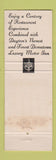 Matchbook Cover - Henrici's Dayton OH Mall Motor Inn WEAR