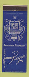 Matchbook Cover - Hotel Rieger Sandusky OH