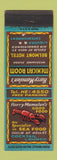 Matchbook Cover - Harry Mamolen's Restaurant Seafood Belmont Hotel Cleveland OH
