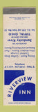 Matchbook Cover - Riverview Inn Tiffin OH WEAR