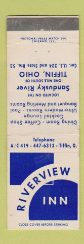 Matchbook Cover - Riverview Inn Tiffin OH WEAR
