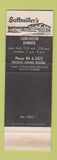 Matchbook Cover - Suttmiller's Restaurnt Der Goldene Schwan Dayton OH