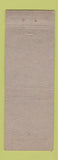 Matchbook Cover - JW Kelley Industrial Oil Cleveland OH Detroit MI