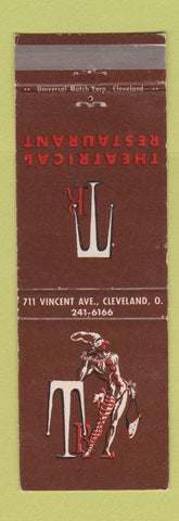 Matchbook Cover - Theatrical Restaurant Cleveland OH