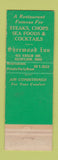 Matchbook Cover - Sherwood Inn Restaurnt Cleveland OH