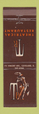 Matchbook Cover - Theatrical Restaurant Cleveland OH