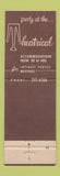 Matchbook Cover - Theatrical Restaurant Cleveland OH