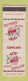 Matchbook Cover - Taylor's Rolling Cart Cleveland OH