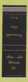 Matchbook Cover - Alan Lee Marine Painesville OH