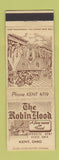 Matchbook Cover - Robin Hood Restaurant Kent OH