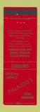 Matchbook Cover - Palazzo's Restaurant Youngstown OH