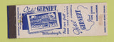 Matchbook Cover - Hotel Gernert Millersburg PA