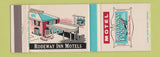 Matchbook Cover - Motel Rodeway Inns Phoenix AZ