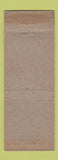 Matchbook Cover - Brattleboro Restaurant VT
